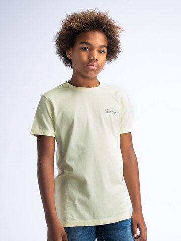 Petrol Industries Shirt 'Coraluxe' in Geel: voorkant