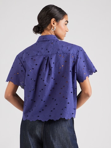 Chemisier 'Evelina' King Louie en bleu