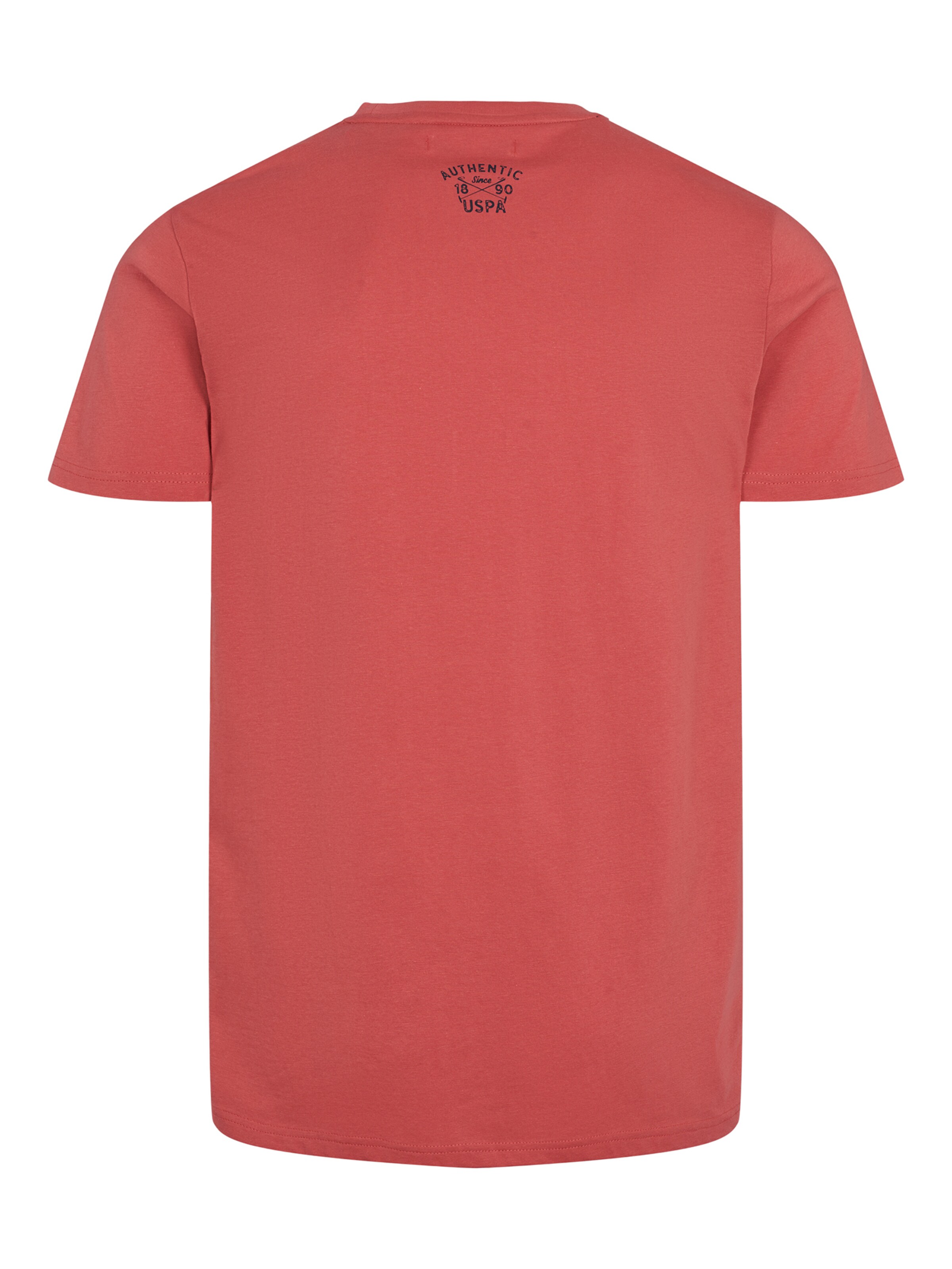 U.S. POLO ASSN. T-Shirt 'Archibald' in Rot