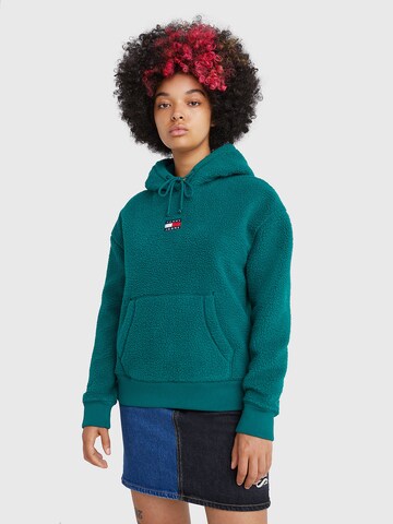 Tommy Jeans Sweatshirt in Grün: Vorderseite