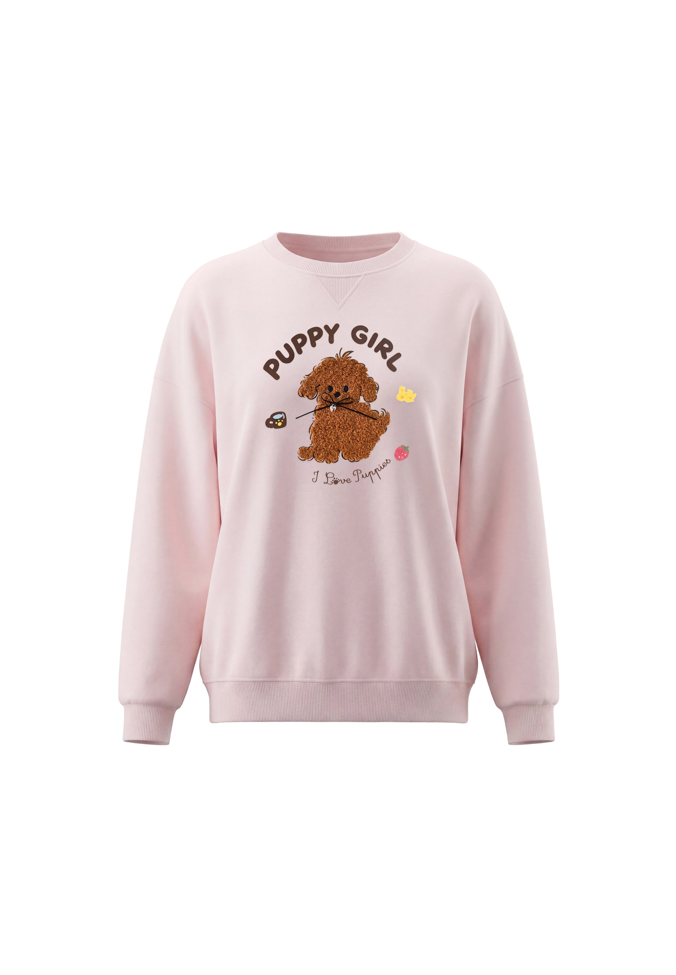 Sweat-shirt MYMO en rose : devant