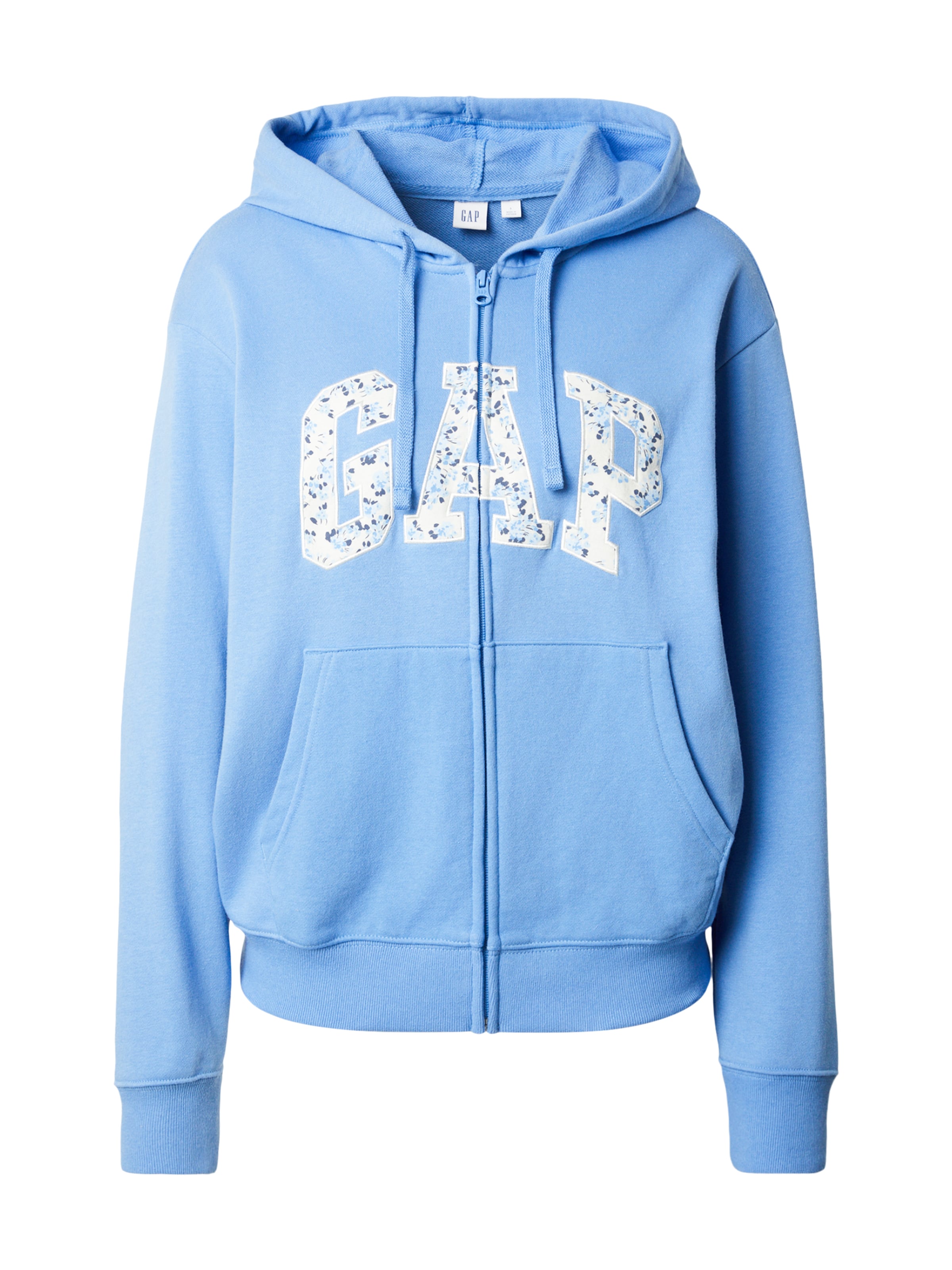 GAP Sweatjacke 'HERITAGE' in Blau: Vorderseite
