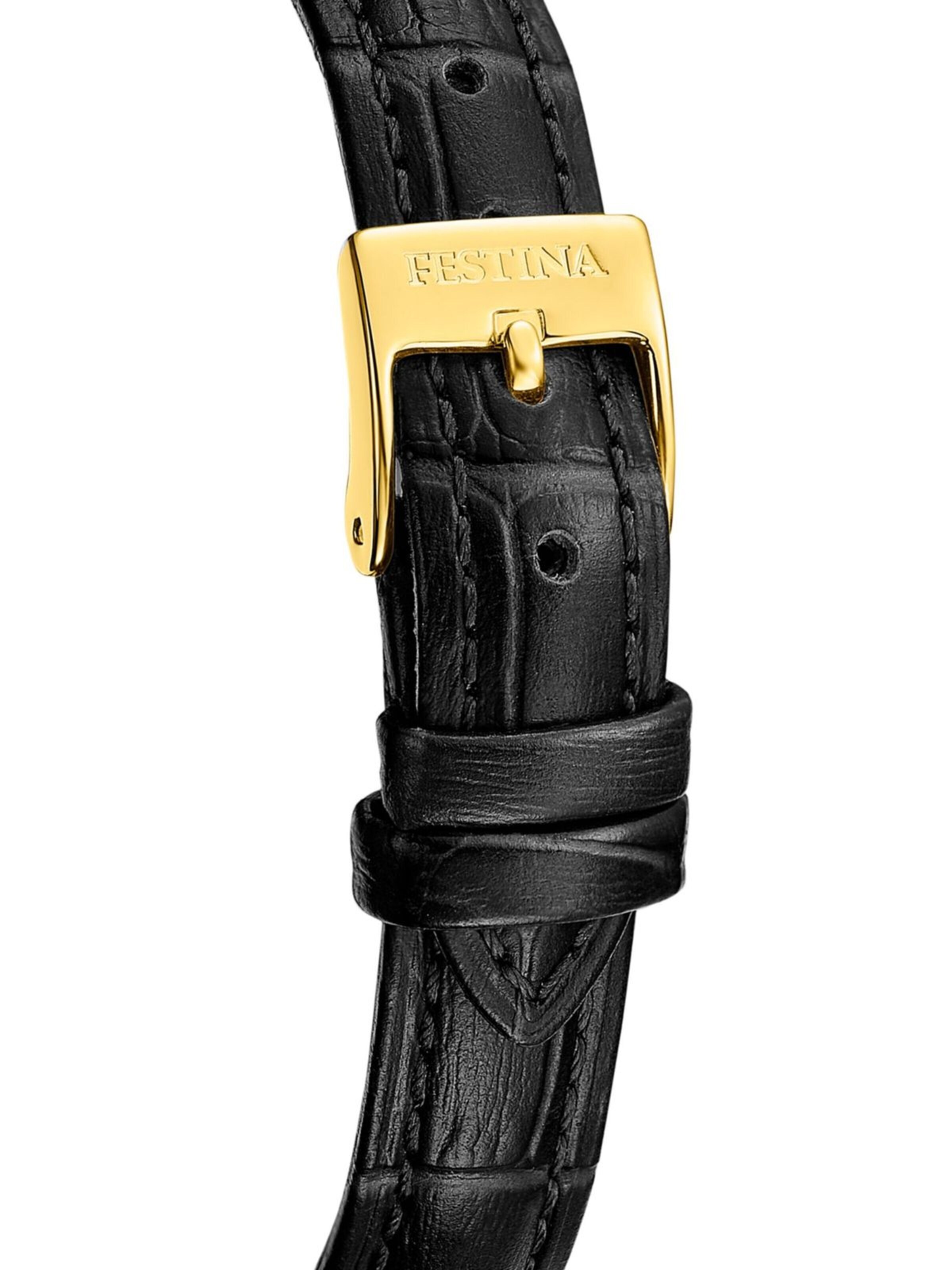 FESTINA Analoog horloge 'Date watch Mademoiselle' in Zwart