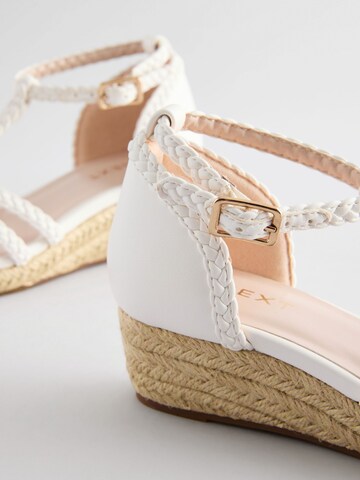 Next Sandaler i hvid