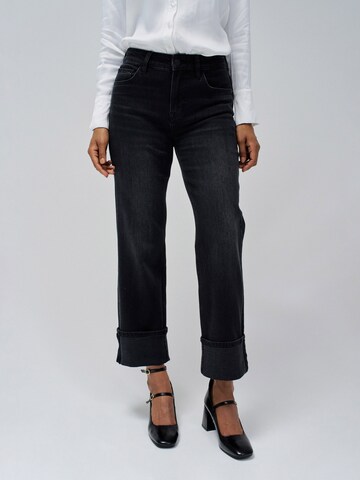 Salsa Jeans Slim fit Jeans 'True' in Black: front