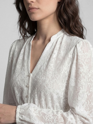 SPIETH & WENSKY Klederdracht blouse 'Kimberly' in Wit
