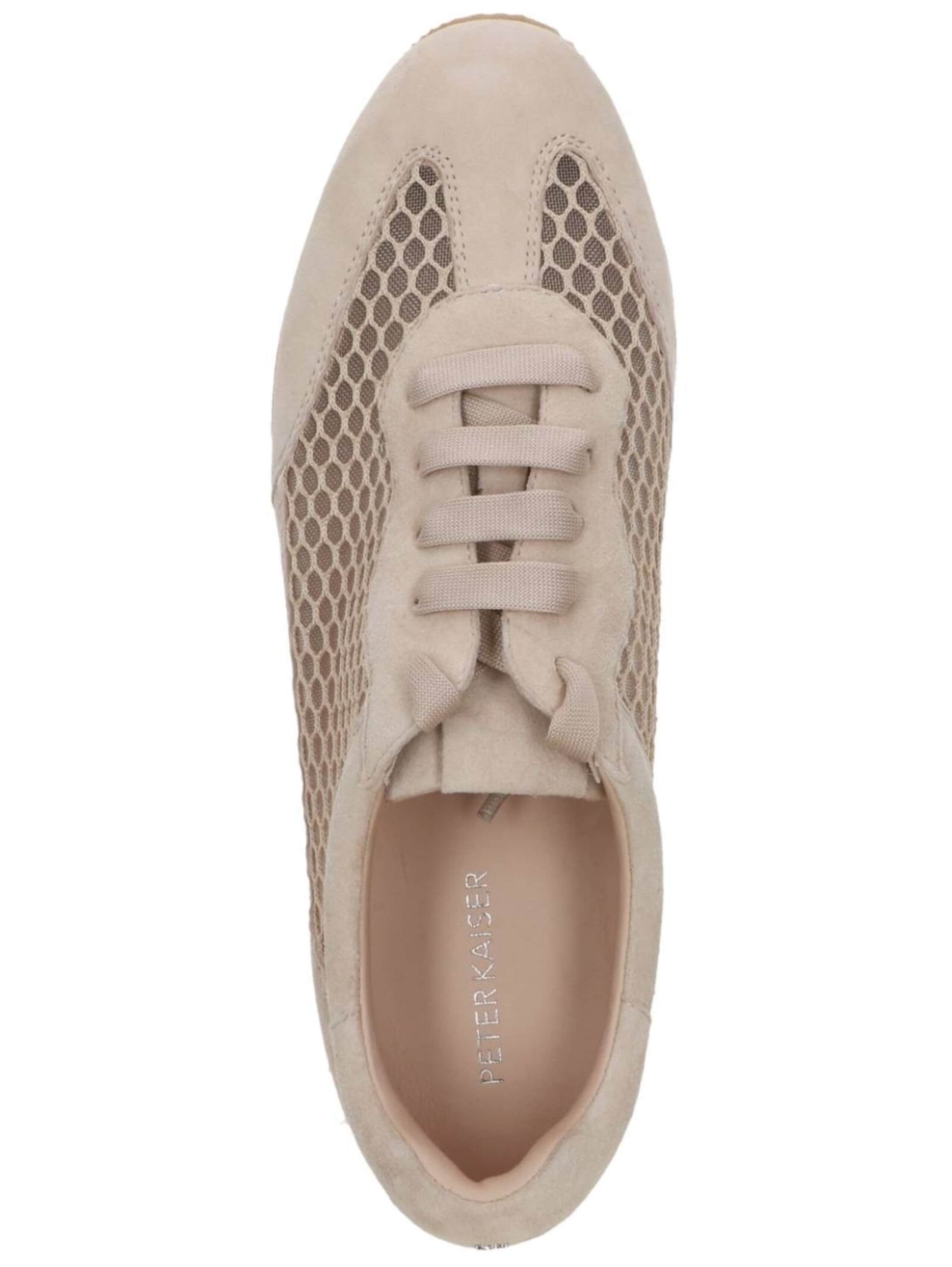 PETER KAISER Låg sneaker i beige