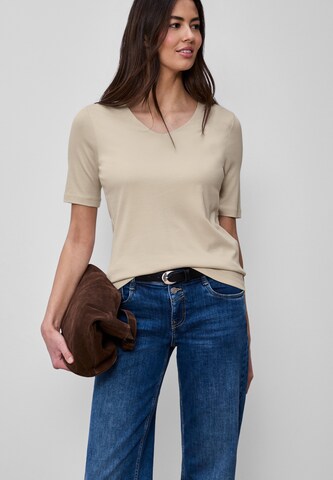 STREET ONE Shirt in Beige