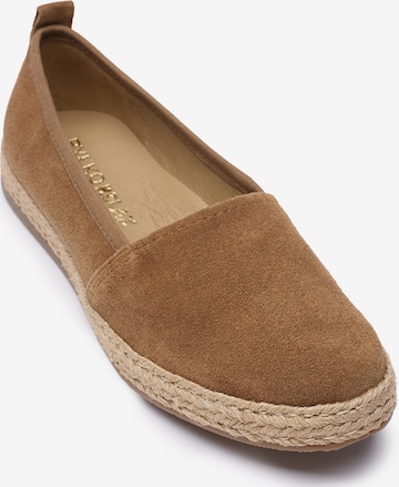 RYŁKO Espadrillo värissä ruskea: etupuoli