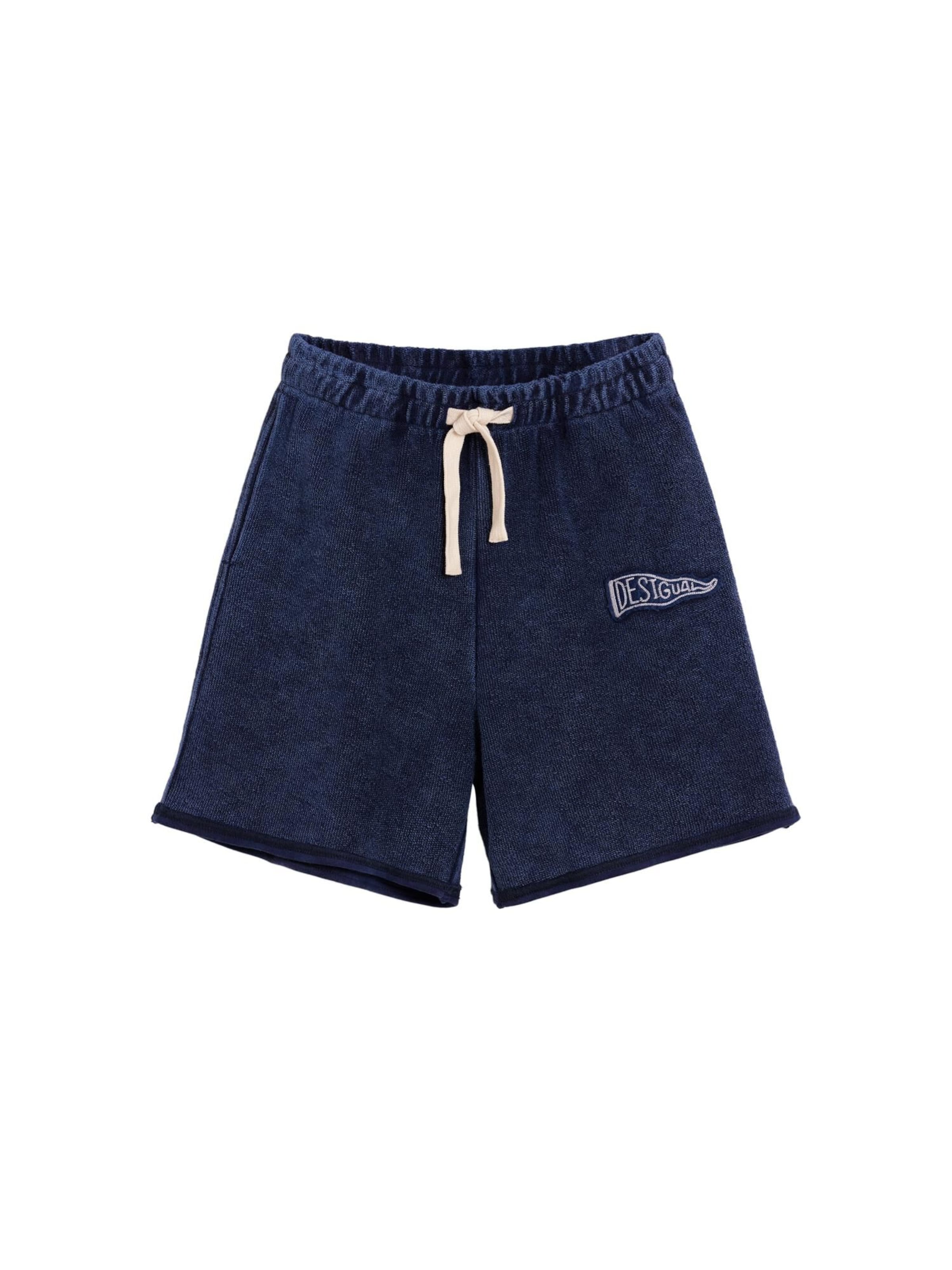 Desigual Loosefit Byxa i blå: framsida