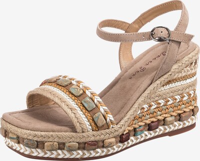 Alma En Pena Sandale in camel / opal / taupe / weißmeliert, Produktansicht