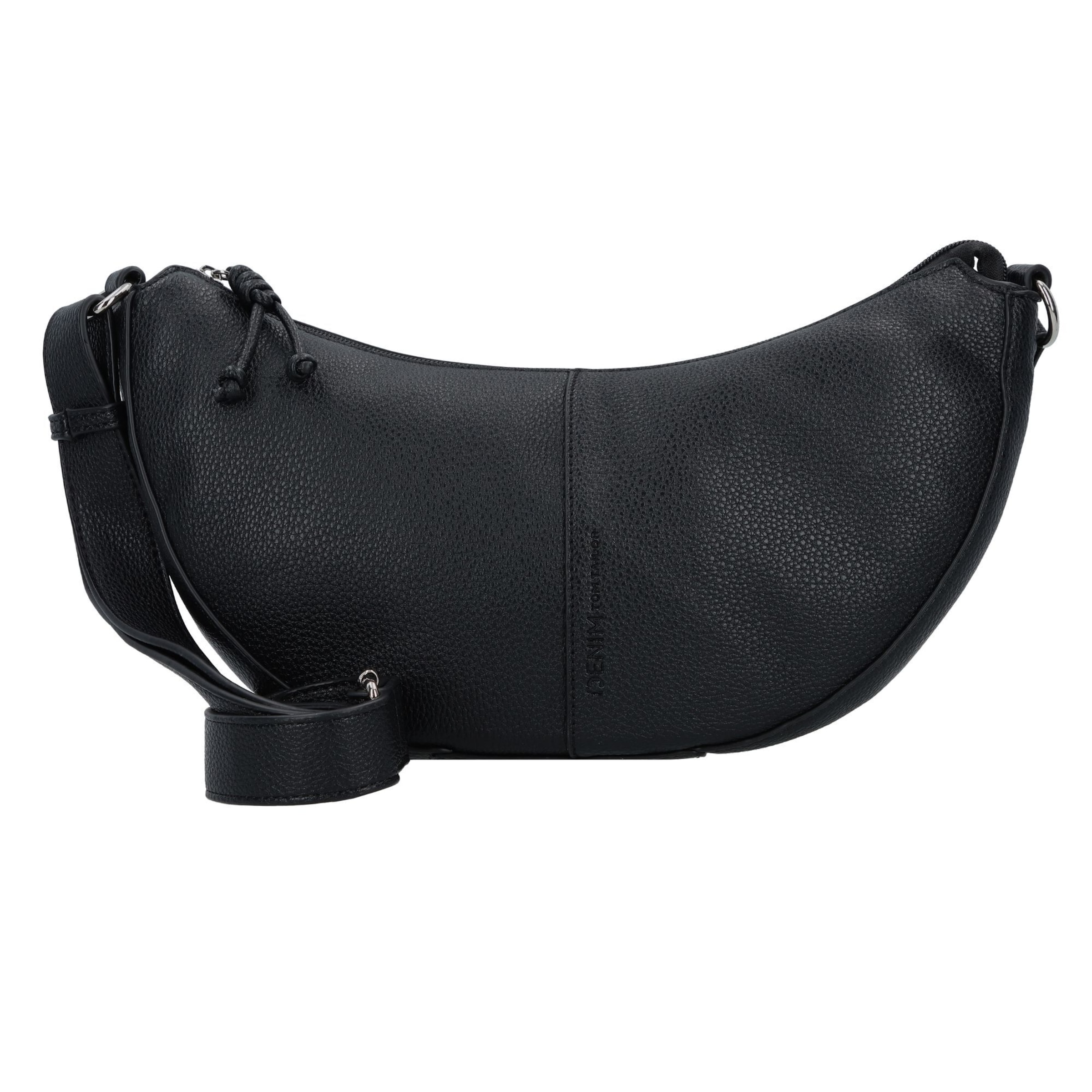 TOM TAILOR DENIM Umhängetasche in Schwarz: Vorderseite