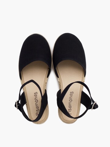 Pisamonas - Sandalias en negro