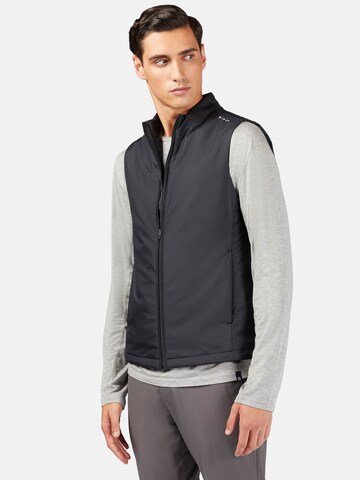 Boggi Milano Bodywarmer 'Alpha' in Zwart: voorkant