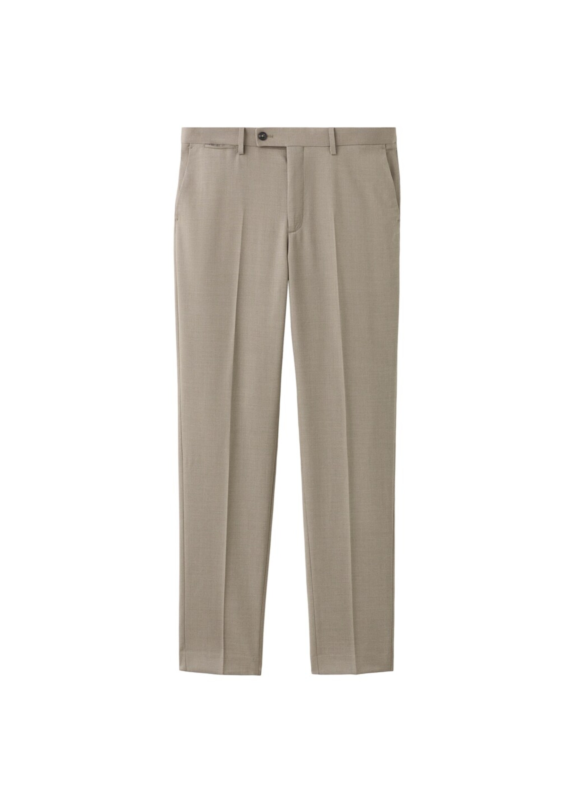 MANGO MAN Pleated Pants 'Turin' in Brown, Item view