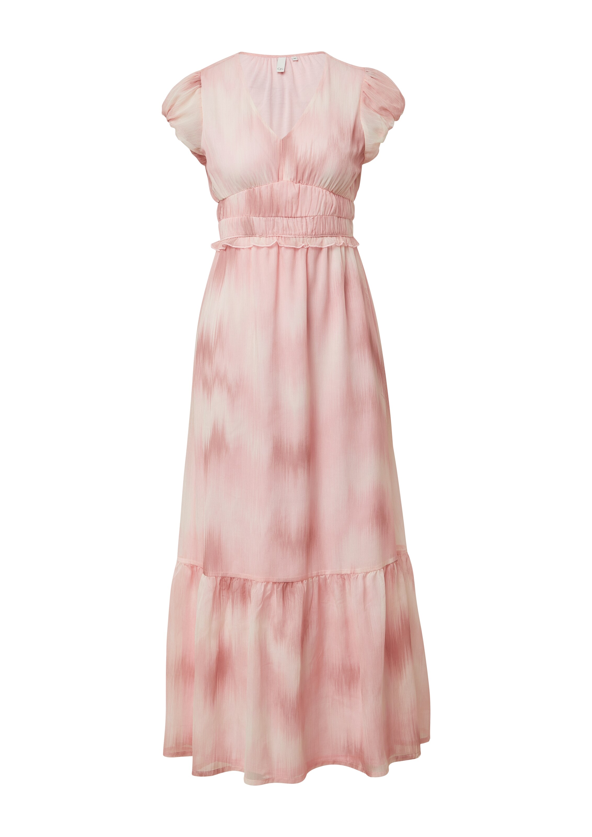 QS Jurk in Roze: voorkant