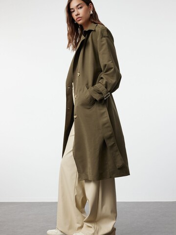 Cappotto di mezza stagione di Trendyol in verde