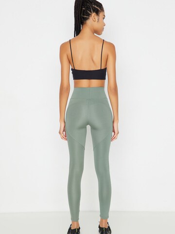 Trendyol Skinny Sports trousers in Green