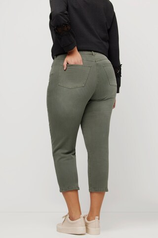 Ulla Popken Regular Jeans in Groen