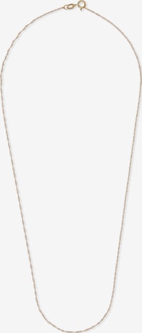 FAVS Necklace in Gold: front