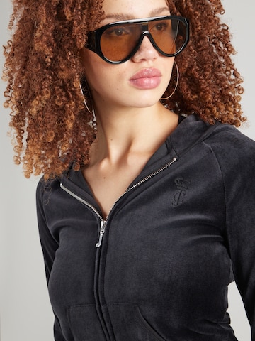 Juicy Couture Sweatjacka 'HERITAGE' i svart