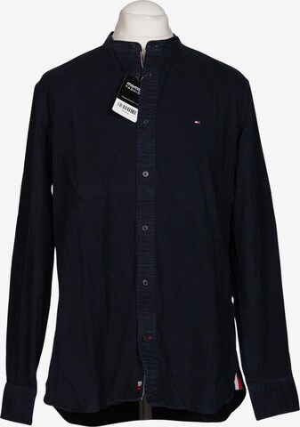 TOMMY HILFIGER Hemd XL in Blau: Vorderseite