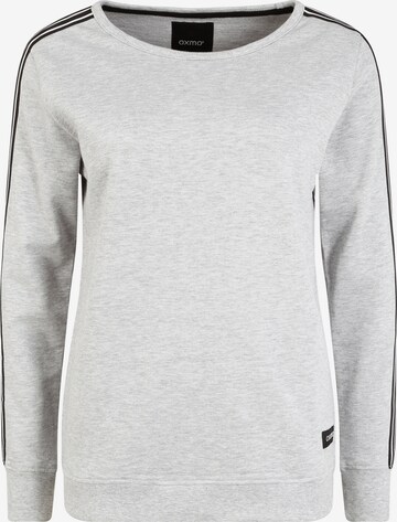 Sweat-shirt 'Gabita' Oxmo en gris : devant