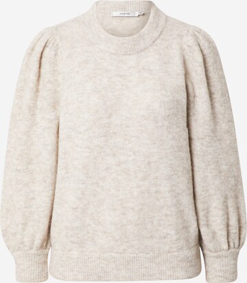 Pullover 'Alpha' di Gestuz in beige: frontale