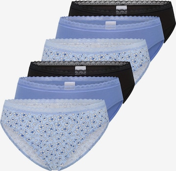 SCHIESSER Slip 'Modern Multipacks' in Blau: Vorderseite