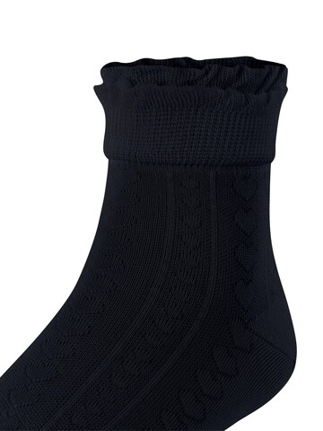 FALKE Socks 'Romantic Net' in Blue