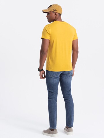 Ombre Shirt 'OM-TSBS-0146' in Yellow