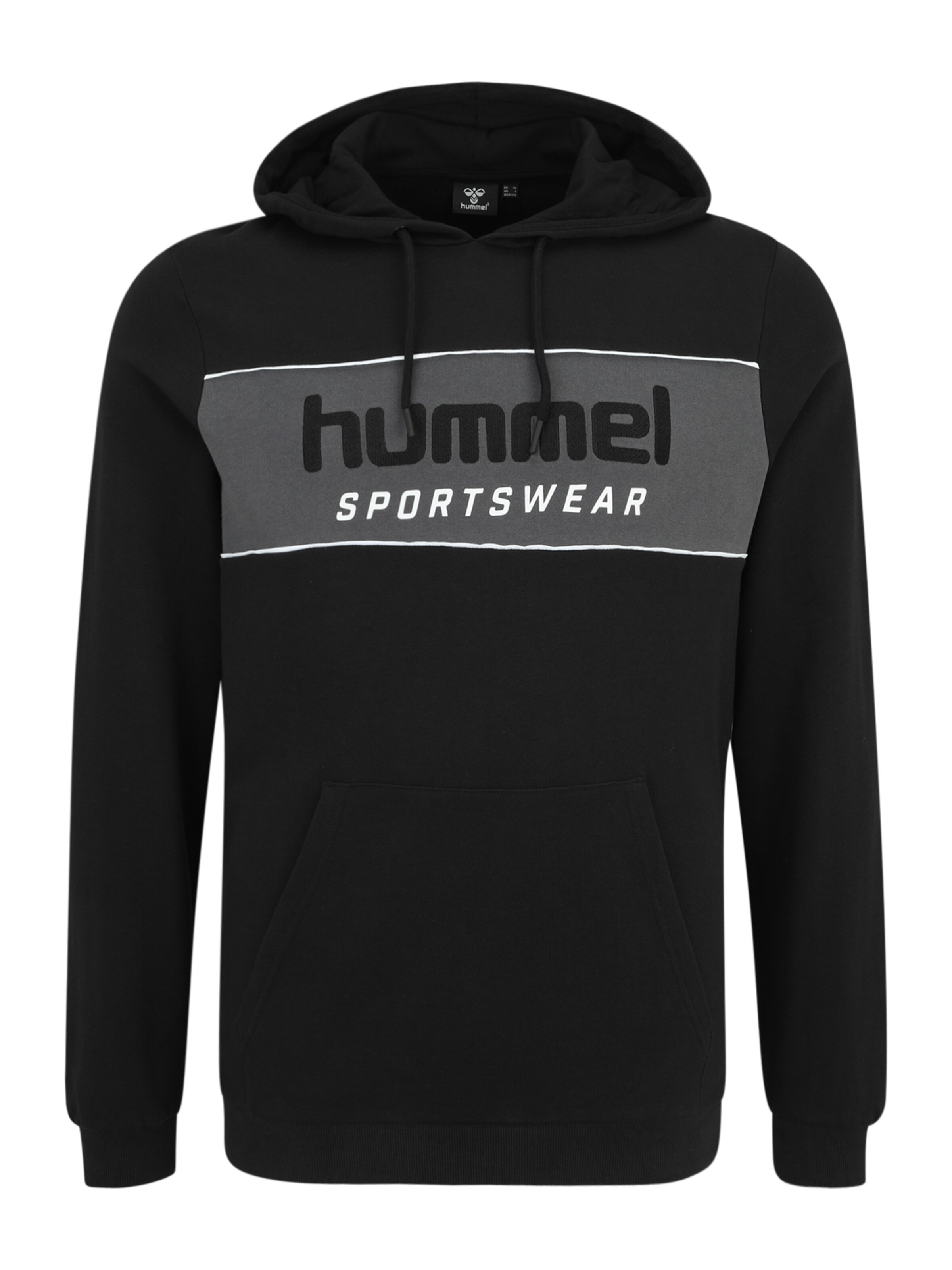 Hummel Sweatshirt 'LGC JULIAN' in Schwarz: Vorderseite