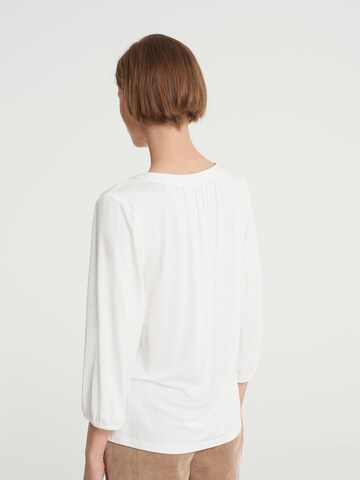 OPUS - Blusa 'Sulese' en blanco