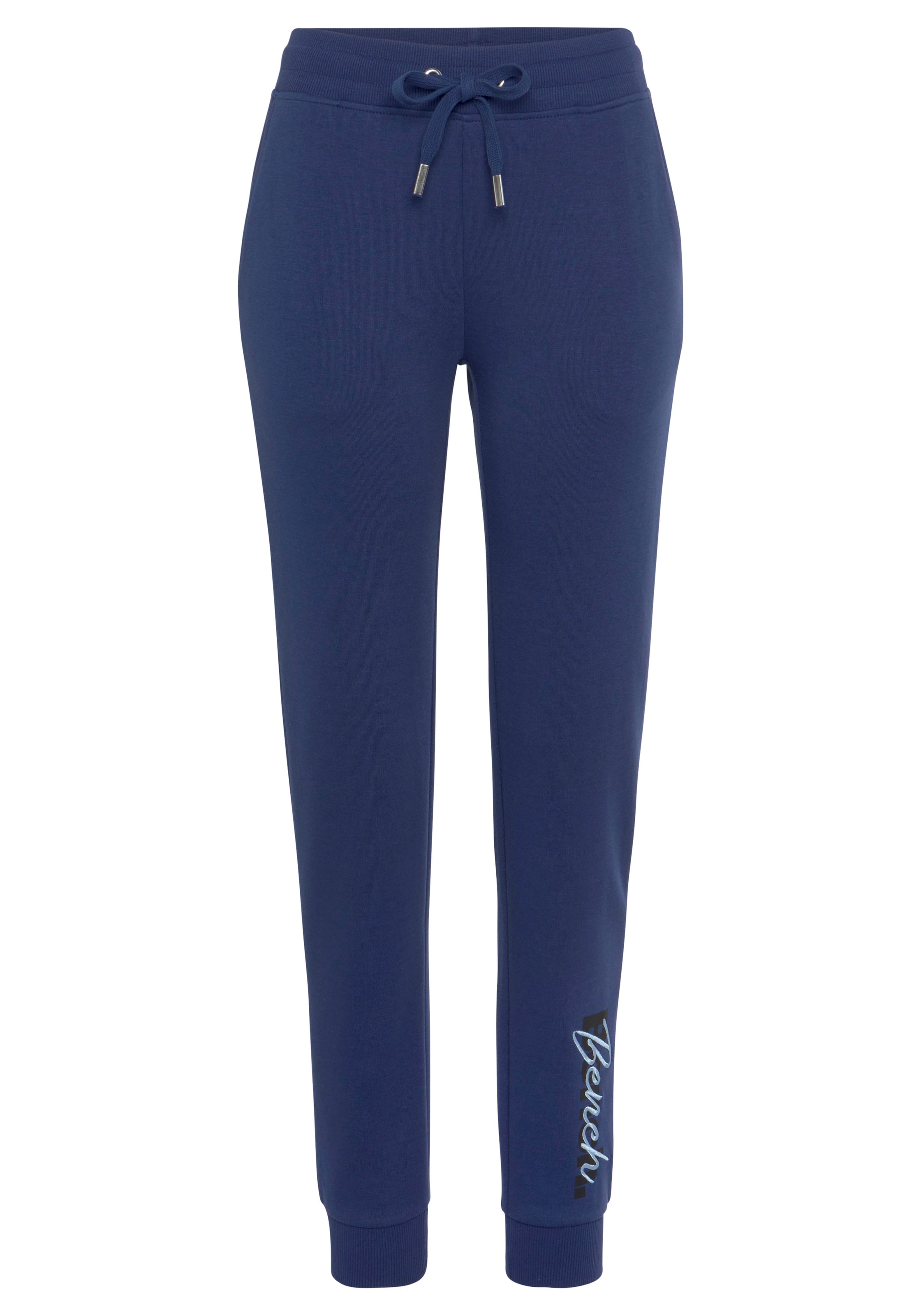 BENCH Zúžený Kalhoty – modrá: přední strana