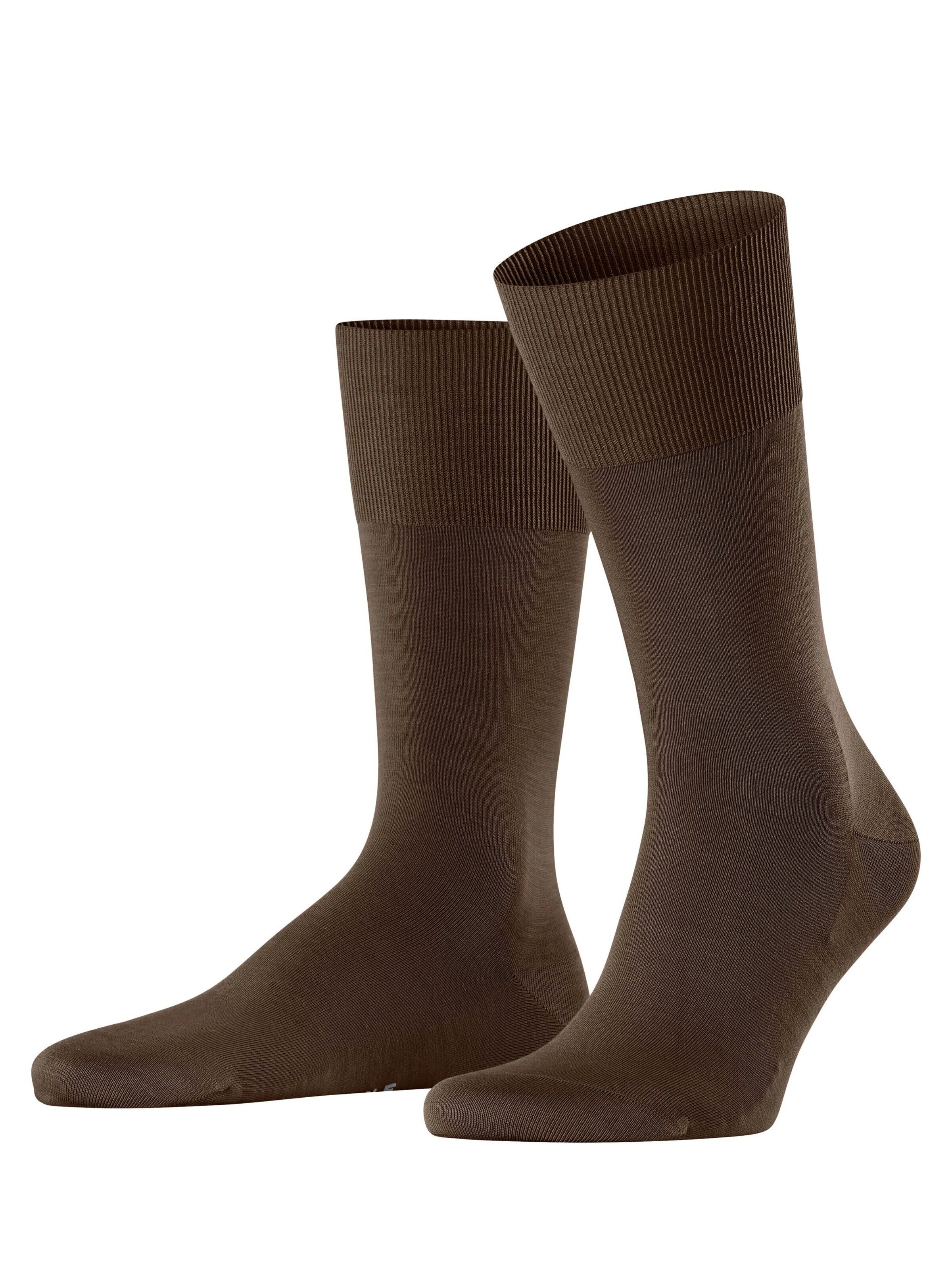 FALKE Socken 'ClimaWool'‌‌‌‌‌‌‌‌‌ in Braun: Vorderseite