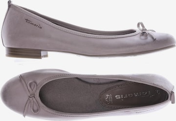 TAMARIS Flats & Loafers in 39 in Grey: front