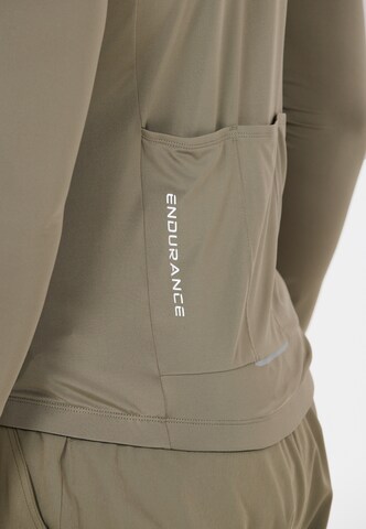 ENDURANCE Functioneel shirt 'Paxton' in Bruin