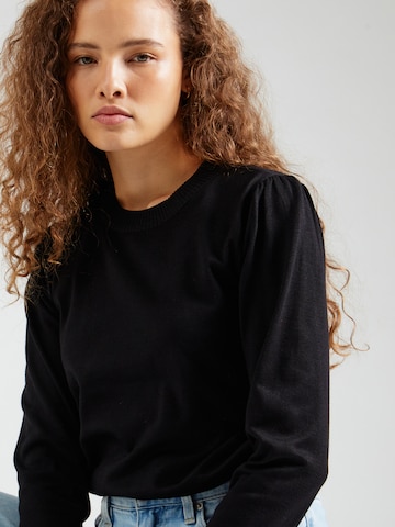 SAINT TROPEZ Pullover 'Mila' in Schwarz