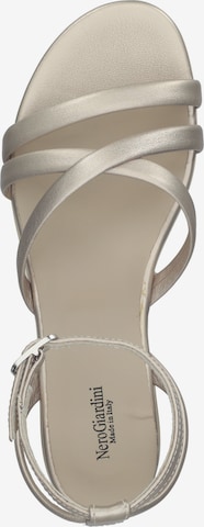 Nero Giardini Strap Sandals in Silver