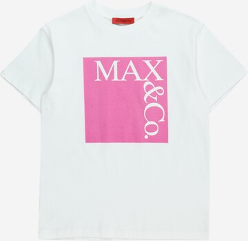 MAX&Co. T-shirt i vit: framsida