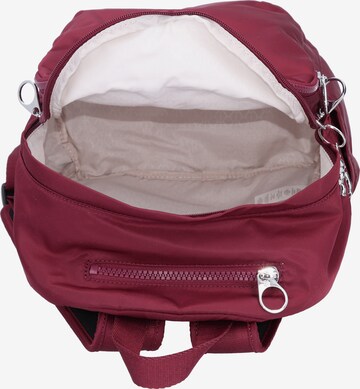 KIPLING - Mochila 'Delia' em vermelho