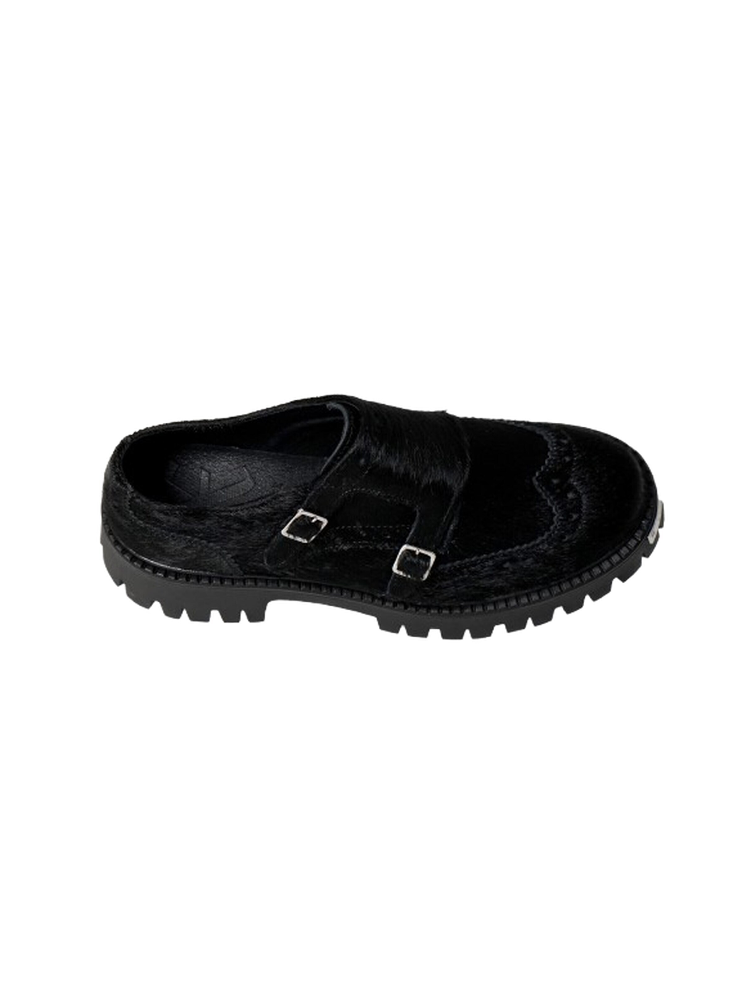 Yoxeone Lace-up shoe 'MONK WILD' in Black