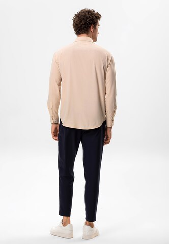 Antioch Slim fit Button Up Shirt in Beige