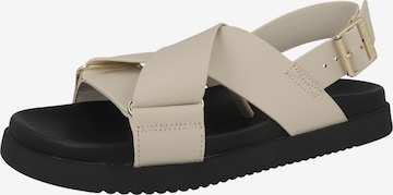 STEVE MADDEN Sandalen met riem 'Myth' in Beige: voorkant