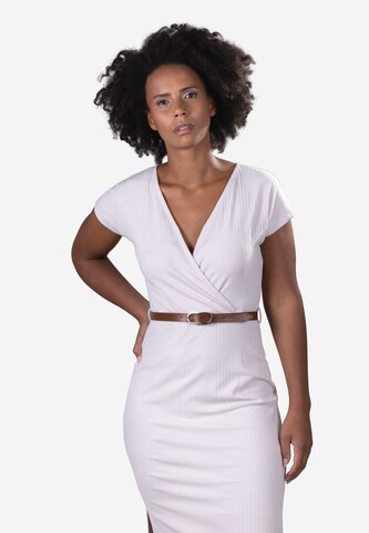 Tamaris Belt ' Essential Classics ' in Brown: front