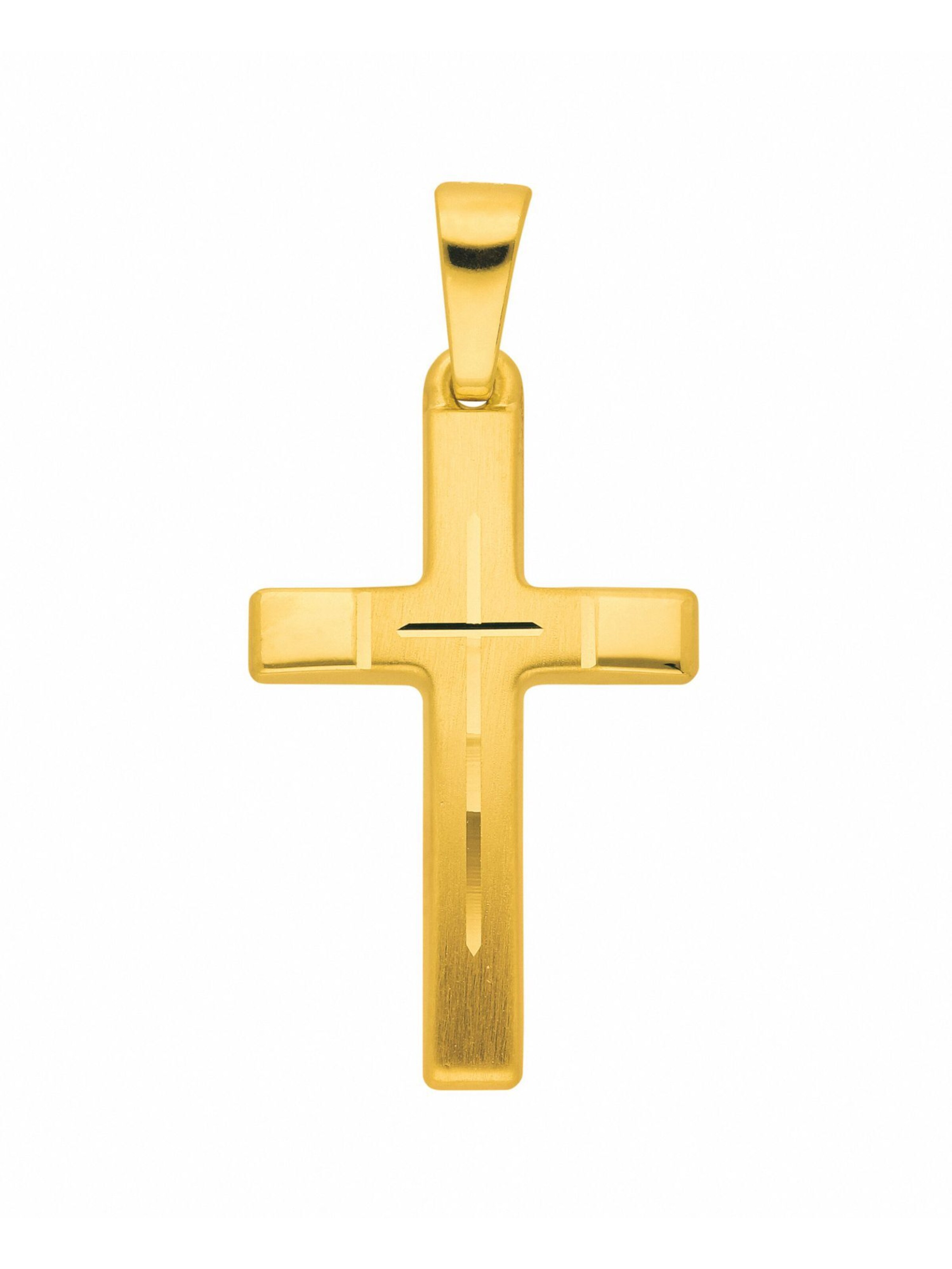 Adelia´s Pendant in Gold: front