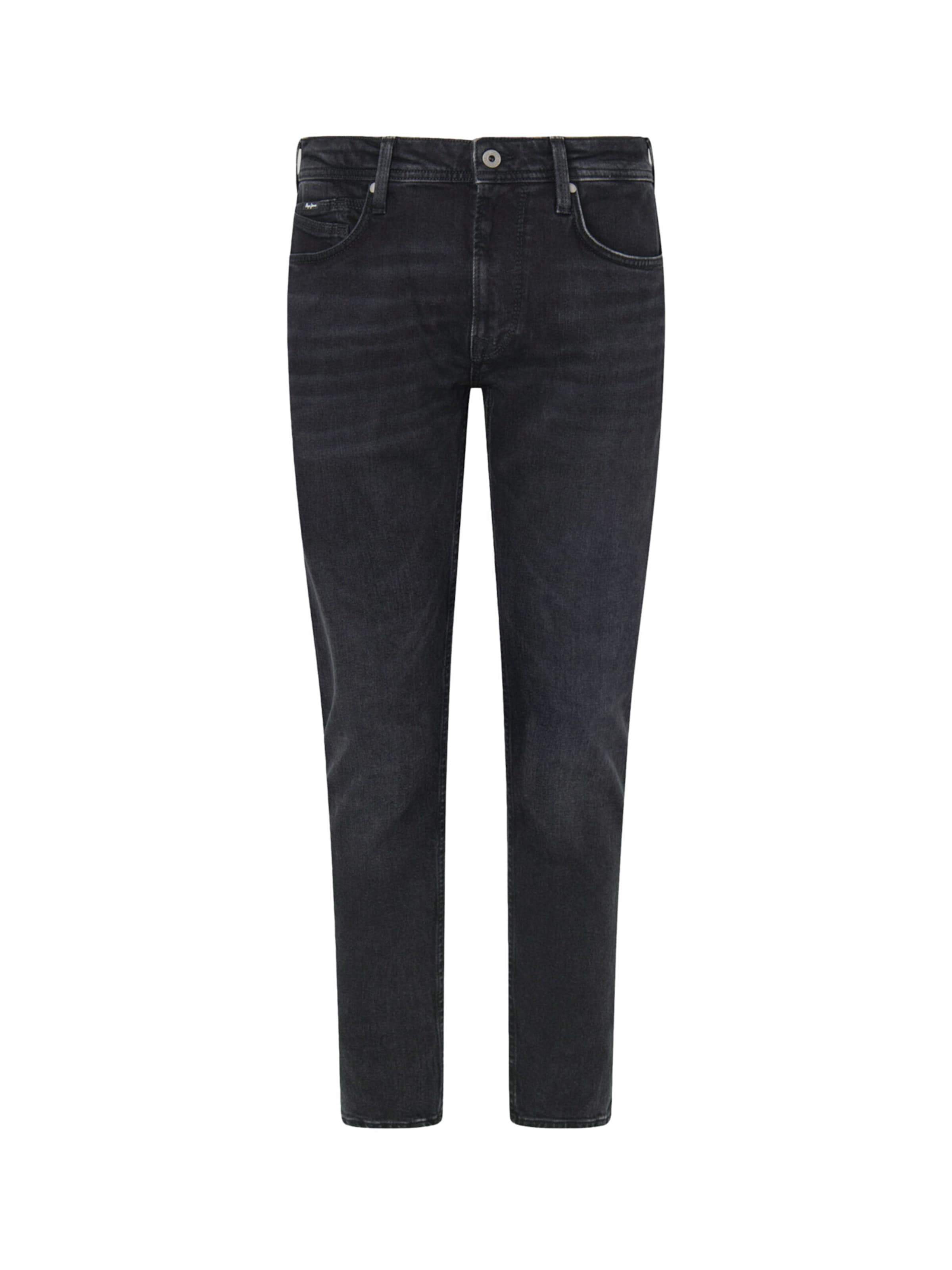 Pepe Jeans Slim fit Jeans 'Hatch' in Black: front