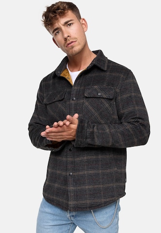 INDICODE JEANS Tussenjas 'Henderson' in Grijs