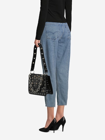 River Island Τσάντα ώμου 'MEGA EYELET' σε μαύρο