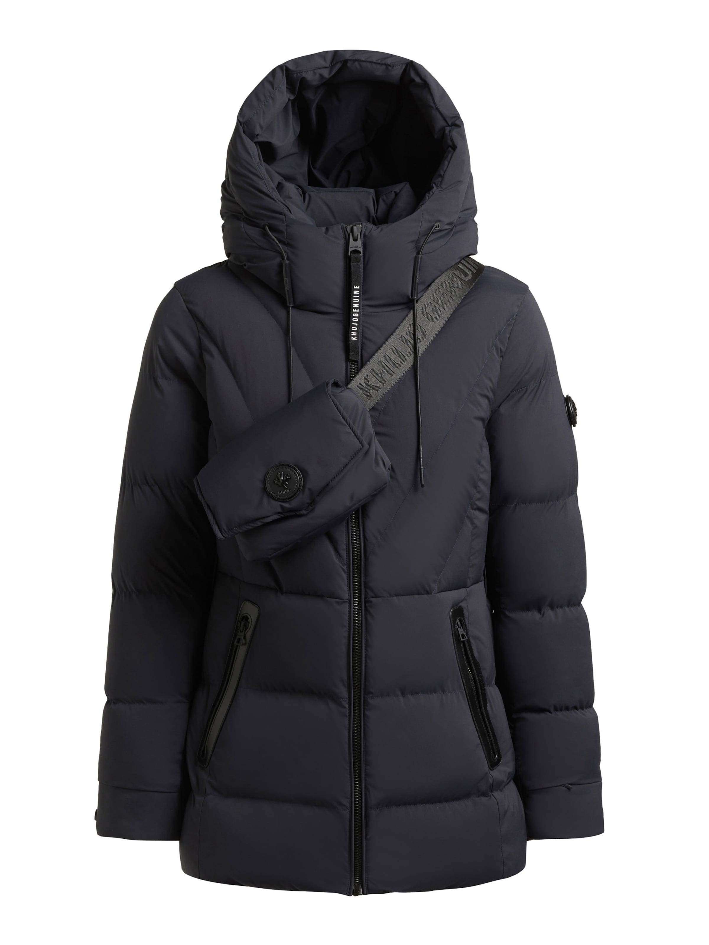 khujo Winterjas 'Rabb2' in Blauw: voorkant